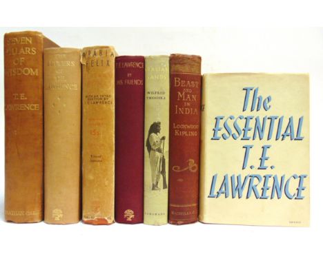 [TRAVEL]  Kipling, John Lockwood. Beast and Man in India, first edition, Macmillan, London, 1891, original brick red cloth gi