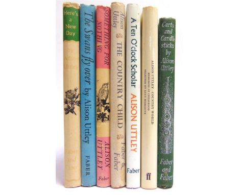 [MISCELLANEOUS]  Uttley, Alison. The Swans Fly Over, first edition, Faber &amp; Faber, London, 1959, green cloth, dustjacket,