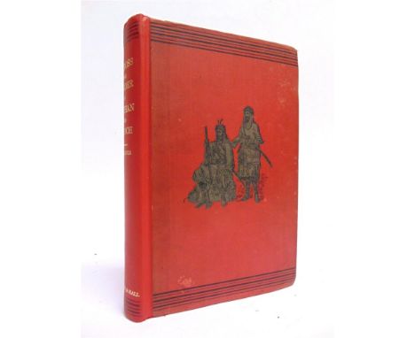 [TRAVEL]. INDIA  Oliver, Edward. Across the Border or Pathan and Biloch, first edition, Chapman and Hall, London, 1890, origi