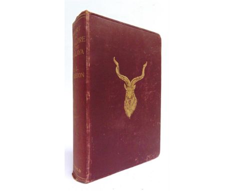 [TRAVEL]  Haughton, Capt. H.L. Sport &amp; Folklore in the Himalaya, first edition, Arnold, London, 1913, original maroon clo