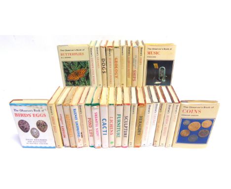 [MISCELLANEOUS]. OBSERVER BOOKS  Thirty-one titles from the series, including Automobiles, fifth edition, 1959; Commercial Ve