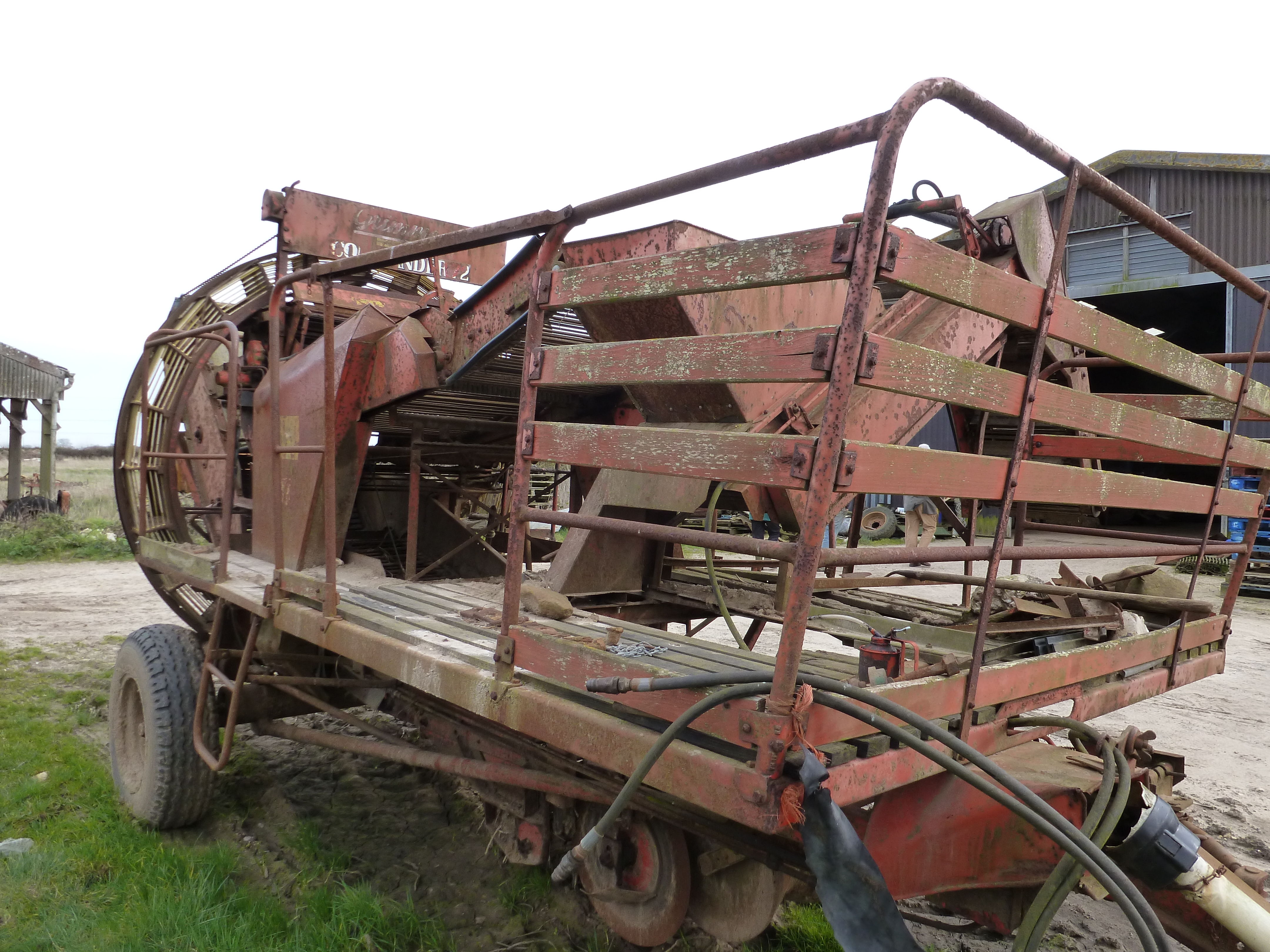 Grimme Commander 72 Single Row Potato Harvester (used 2013)