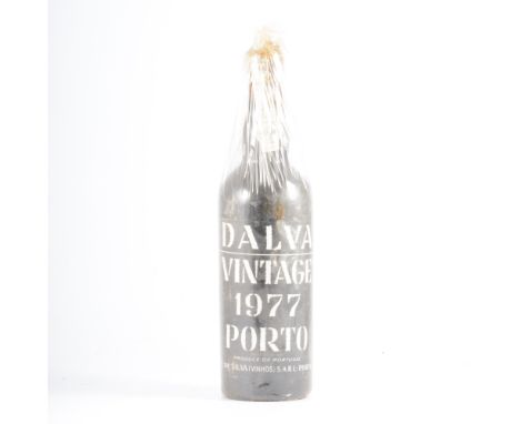 Dalva, 1977 vintage port, 9 bottles.