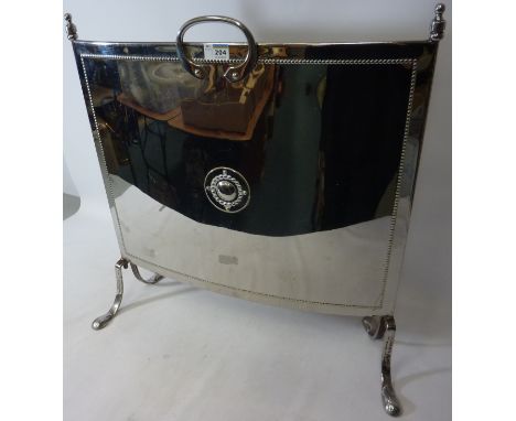 Edwardian period fire screen H60cm  Condition Report Click here for further images, condition, auction times & delivery costs