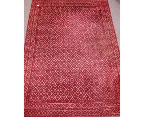 Tibetan Plateau silk and wool large thick pile rug carpet, 350cm x 250cm Condition Report Click here for further images, cond