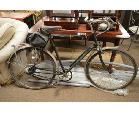 A Vintage men's Rudge Sports road bike with Brooks seat and Sturmey Archer gears.