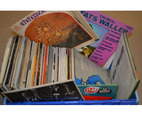 Collection of LPs, mainly classical, to include: Madame Butterfly; Carmina Burana; Carmen; and The Pearl Fisher's Duet; toget