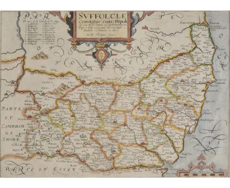 Eastern counties. A mixed collection of approximately 130 maps, mostly 17th - 19th century, engraved maps of Norfolk, Suffolk