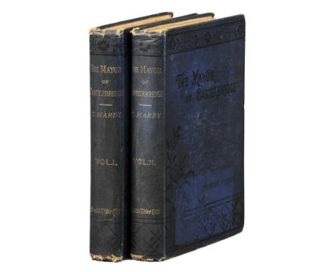 Hardy (Thomas).  half-titles, 4 pages of publisher's advertisements and rear of volume II only (lacking leaf of adverts at re