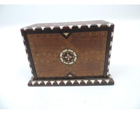 Inlaid Cigarette Box Circa 1950's 