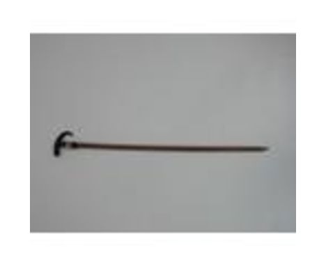 Swiss Walking Stick with Antelope Horn Handle 