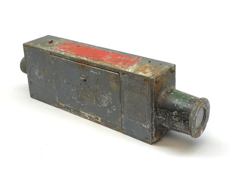 WW2 Air Ministry Williamson G45 short lens gun camera, as used by Spitfires, Hurricanes and Typhoons, ref.no. 14A/1390, seria