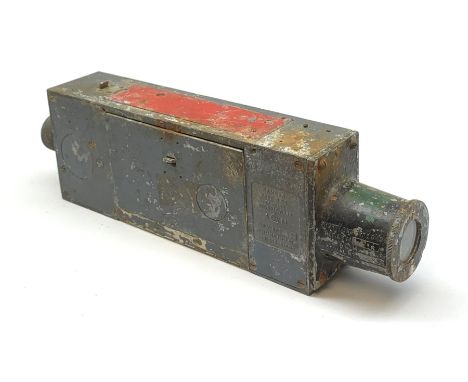 WW2 Air Ministry Williamson G45 short lens gun camera, as used by Spitfires, Hurricanes and Typhoons, ref.no. 14A/1390, seria