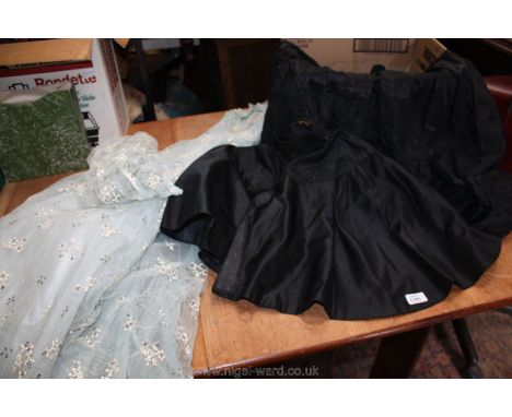 A vintage Evening Dress, Victorian skirt, etc.