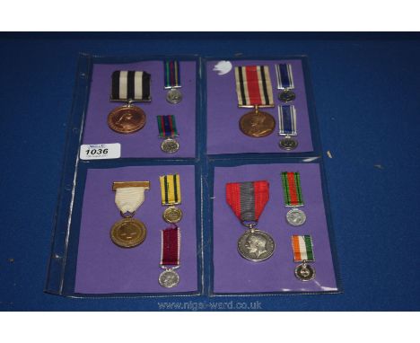 Four various Medals including a Service Medal of the order of St. John, a special constable medal GV to Edgar Wignall, a Brit