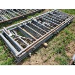 Headlock Panel - 10ft, 3 Head By the Piece x 4 -- Item Located @ 187 Marteeny Rd. Somerset, PA.