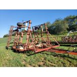 Krause 4100 Field Cultivator - 28ft, Hydraulic Fold, Hydraulic Transport, S-Tine, Clod Buster --