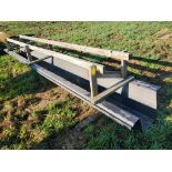 Poly Feed Trough - 19ft, -- Item Located @ 187 Marteeny Rd. Somerset, PA. 15501, For More