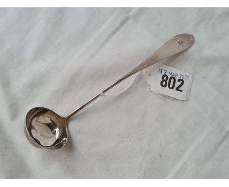 A Georgian Scottish provincial small ladle maker EL