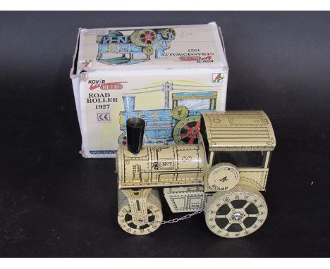A tinplate Kovap Road Roller