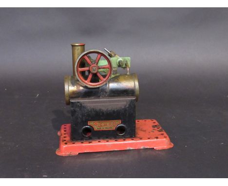 A Mamod stationary engine 