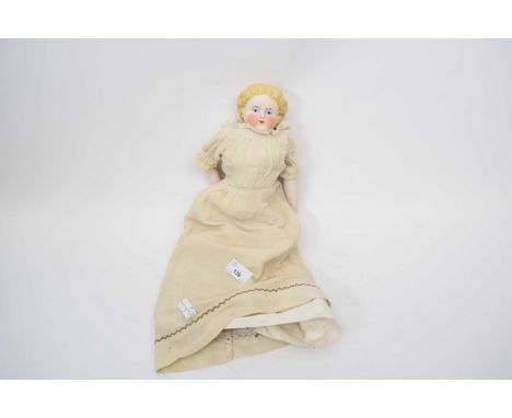 Doll with ceramic head