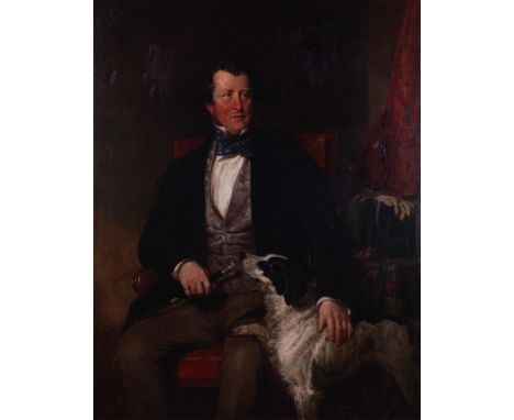 JAMES PARDON (BRITISH, CIRCA 1792-1862)Portrait of Joseph Taylor Phillips Esq
signed and dated 'J Pardon 1854' (lower centre,