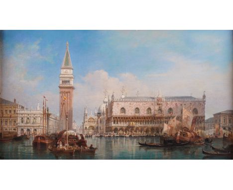 WILLIAM WYLD (BRITISH, 1806-1889)The Doge's Palace, Venicesigned 'Wyld' (lower left)oil on canvas32 x 55cmProvenanceSale, Sot