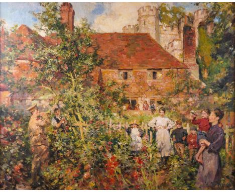 WILLIAM CHRISTIAN SYMONS (BRITISH, 1845-1911)Blow Bugle, Answer Echosigned 'W X Symons' (lower right), further signed 'W X Sy