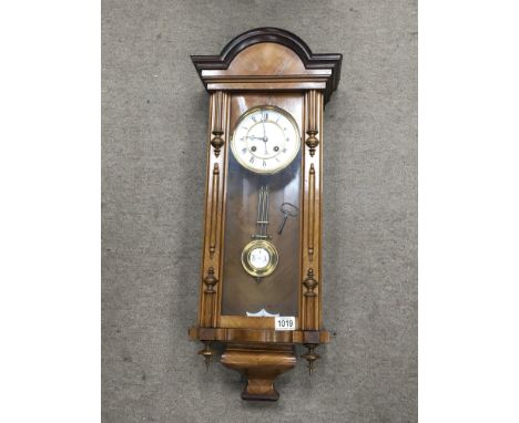 A Vienna Style wall clock by J. Saum Mold