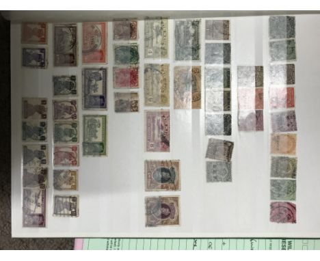 3 good stamp albums of British and commonwealth stamps