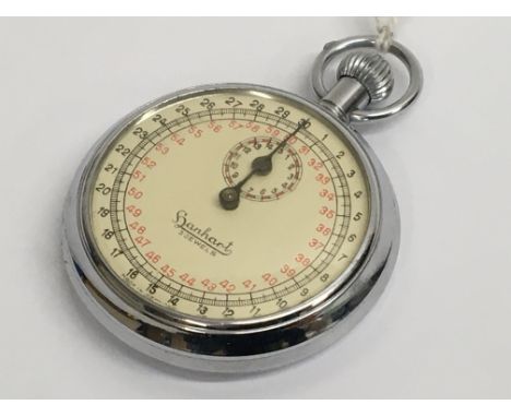 A WW2 German torpedo timer by "Hanhart" (not working-over wound)