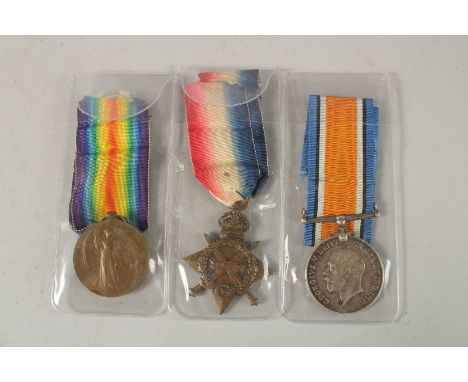 CHARLES R. BATCHELOR. ROYAL SUSSEX. REGIMENT. PTE 6843. TRIO with ribbons.