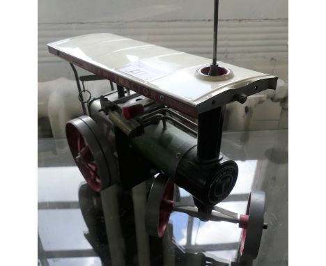 A Mamod steam tractor 