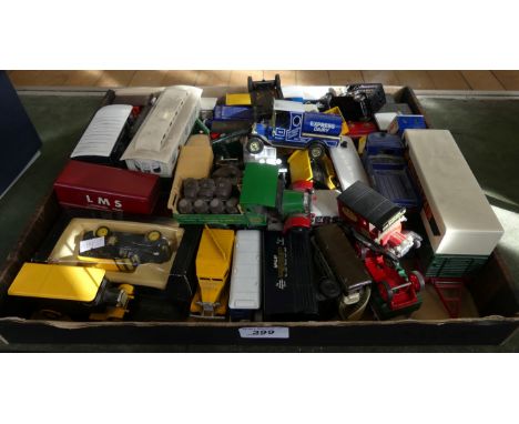 A collection various assorted toy vehicles to include Matchbox, Corgi and others 