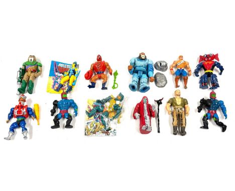 Selection of vintage action figures inc Masters of the Universe, Evil-Lyn, Good complete, Merman, Excellent complete, Clawful