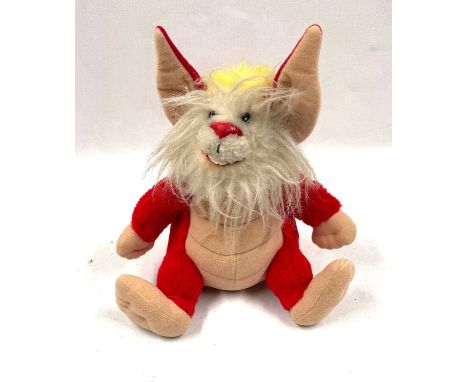 Thundercats vintage 1980's Snarf Plush Toy, Good Plus approx 28cm tall.