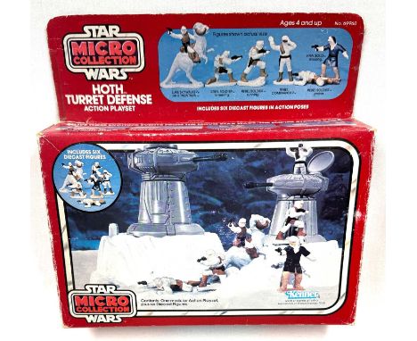 Kenner Star Wars vintage Micro Collection Hoth Turret Defense play-set, Excellent complete, within Good opened box, includes 