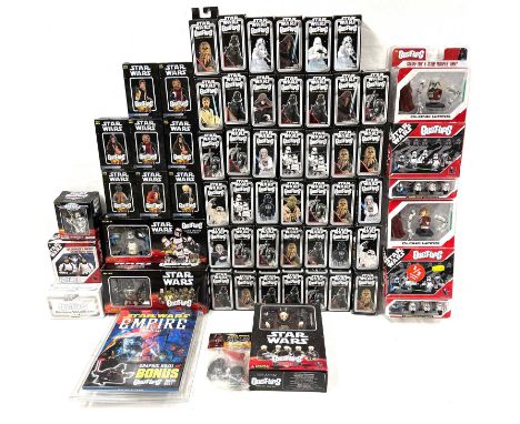 Large quantity of Gentle Giant Star Wars Bust-Ups figures and figure sets including 2006 Exclusive Darth Vader, Princess Leia