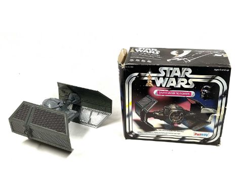 Palitoy Star Wars vintage Darth Vader TIE Fighter, Good complete, within Fair opened box.