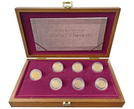 g Elizabeth II (1952-2022), Queen Elizabeth II Royal Portrait Collection, comprised of (7): Sovereigns (4): 1963; proof 1980;