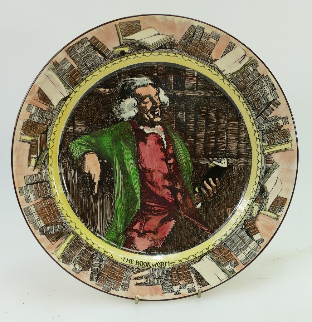 Royal Doulton rare plate The Bookworm D5905 from the professional series