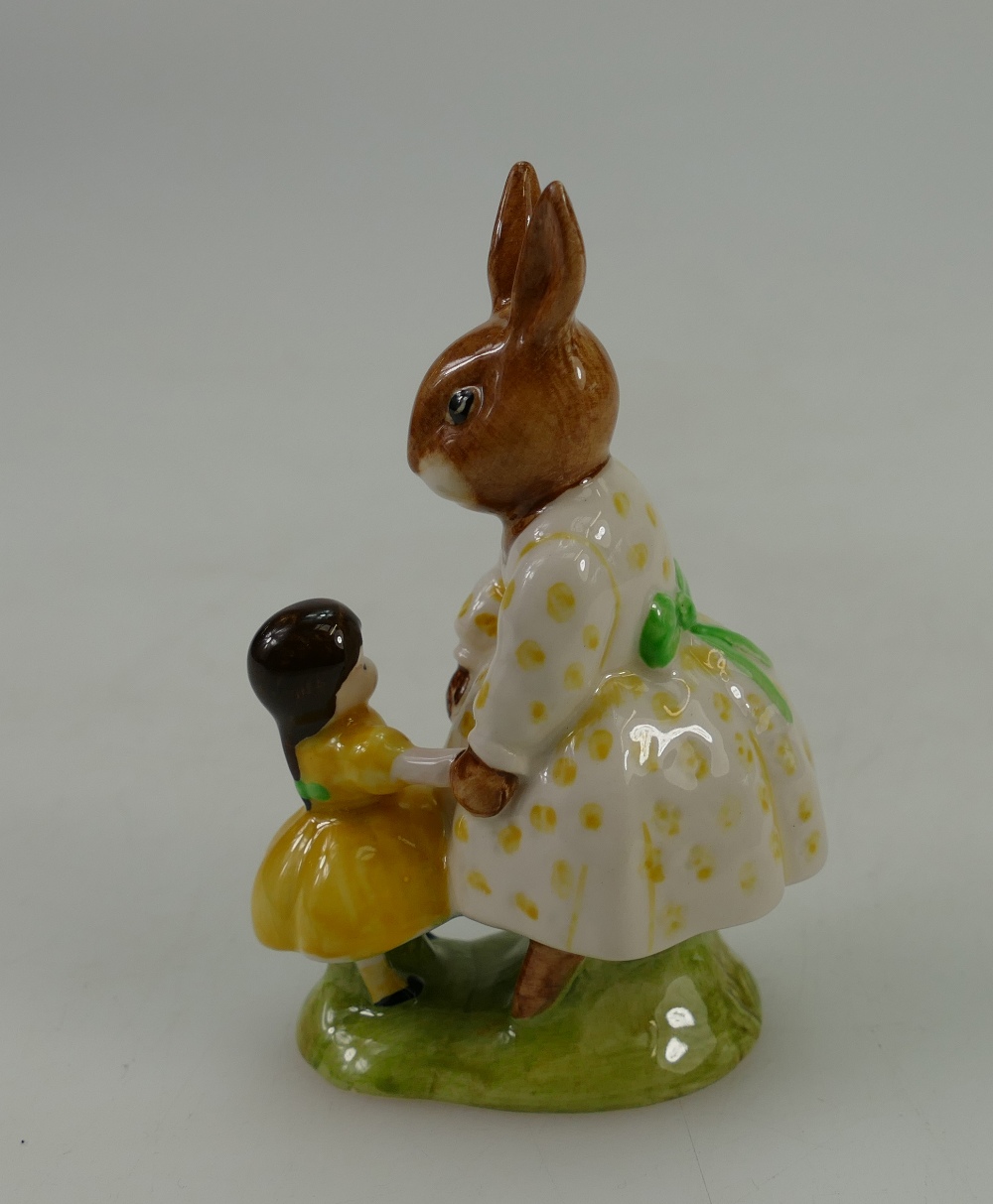 Royal Doulton Bunnykins figure Dollie DB80, USA colour way