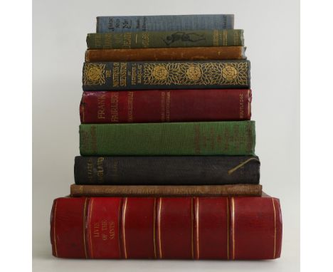 A collection of Hardback books to include The Mistress of Shenstone Florence L Barclay 8 x col Illus F H Townsend 1910 Knicke