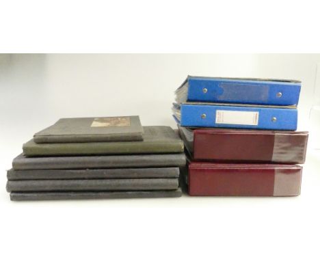 A good collection of vintage cigarette cards (10 albums)