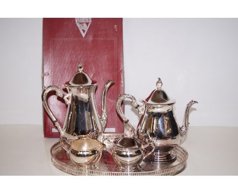 Viner's silver plated tea service 