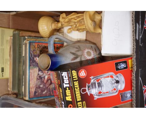 Mixed box to include a hurricane lamp