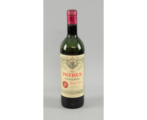 1 bottle of Petrus 1955 vintage Pomerol red wine