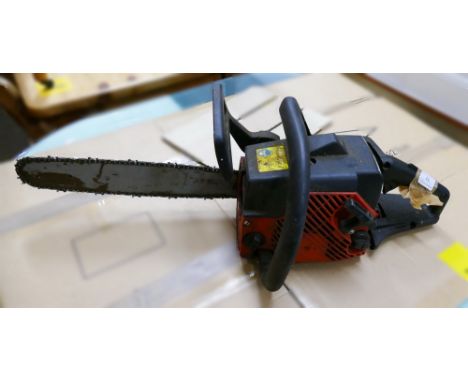 A Jonsered petrol chainsaw (sold as seen)