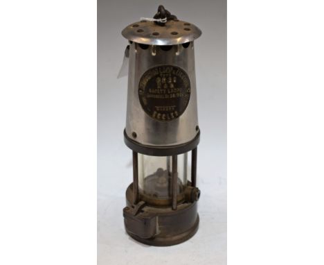An Eccles Protector Lamp &amp; Lighting Co Ltd type GR6S miners safety lamp